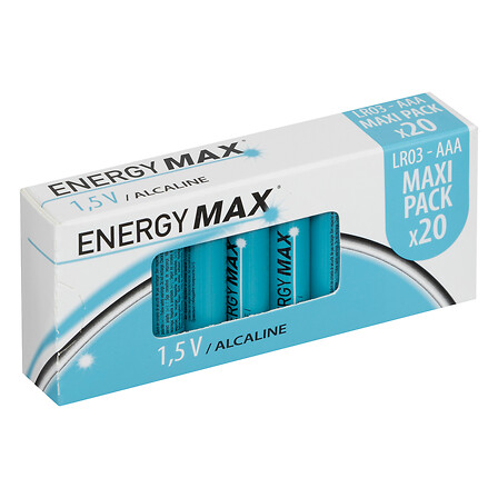 batteria lr03 x20 disponibile, blu