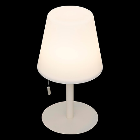 Lampada da esterno Zack Clay H30 USB, beige