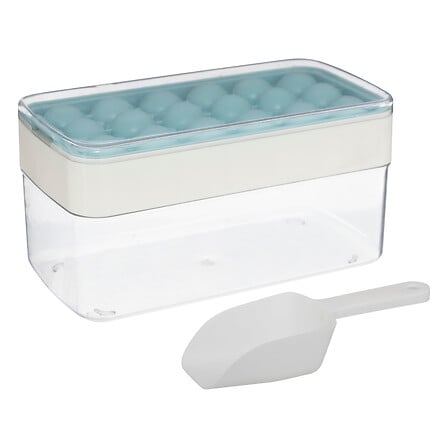 vaschetta per cubetti di ghiaccio + scatola di pla