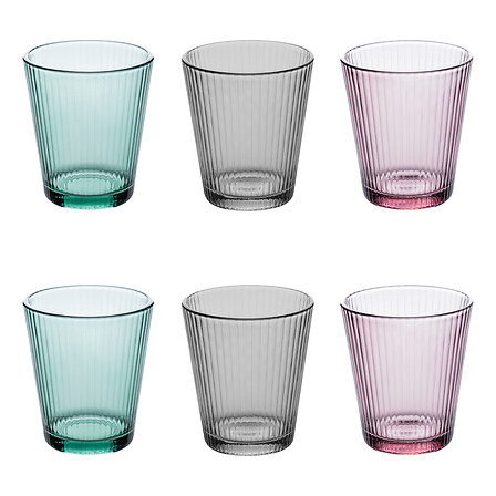 bicchiere basso x6 maleau colo 24cl, 3- volte asso