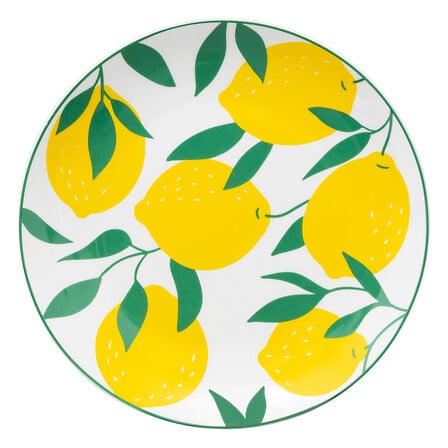 piatti dessert al limone d19, bianco