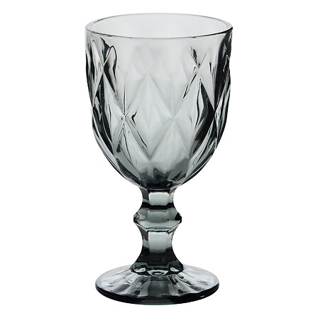 bicchiere da vino x1 diametro lea grigio 23, grigi