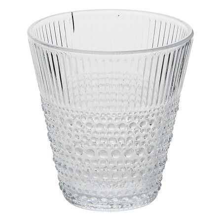tazza bassa x1 joa trpt bubble 27cl, trasparente