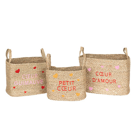 cestino dell'amore x3, beige