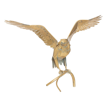 Aquila in metallo kadi h52,5, oro
