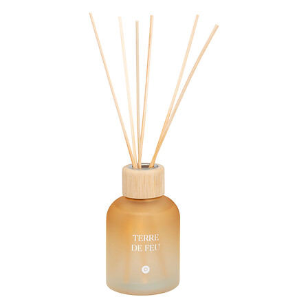 Diffusore in vetro Sana Earth Fire 150ml, bianco