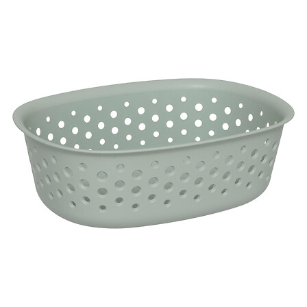 cestino in plastica 0,8 l salvia tila, verde