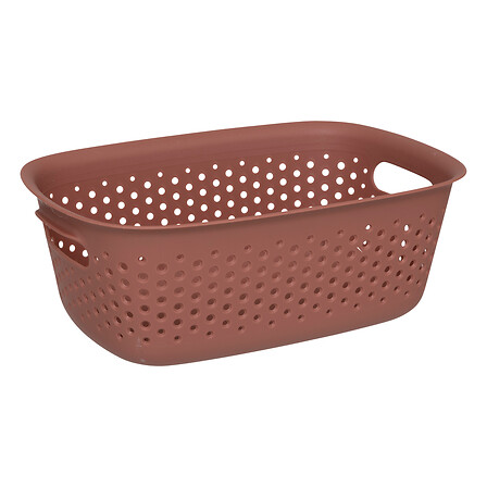 cestino in plastica 3,5 l tila terra di Siena, ter
