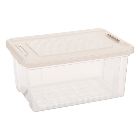 lotto scatola x3 tidenbox da 16 litri, trasparente
