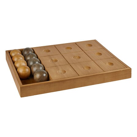Jehan L40 gioco tris in legno, marrone