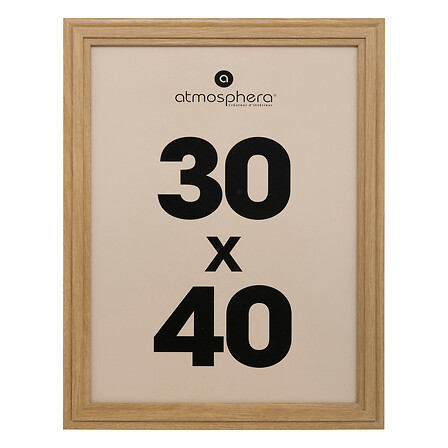 Portafoto alix mdf 30x40 dis, marrone