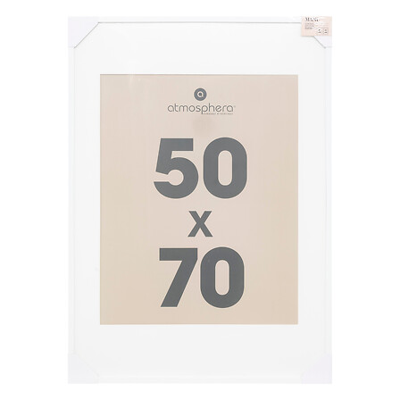 bl cornice portafoto 50x70 dis, bianco