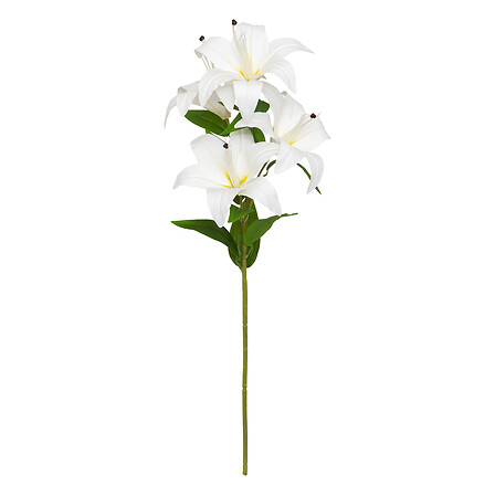 stelo 4 gigli jago bianchi h80, bianco