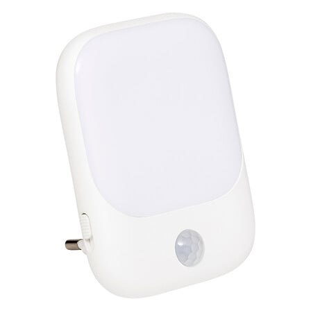 Luce notturna con sensore a LED, bianca