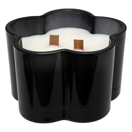 Candela votiva in vetro twist 200g culo, 3- volte