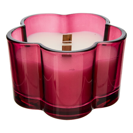 Candela votiva in vetro da 330 g, 3- volte assorti
