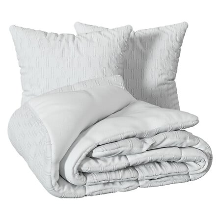 set jacq micro edie 260x240, bianco