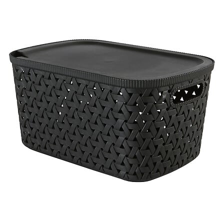 cestino 6,7 l tressy nero, nero