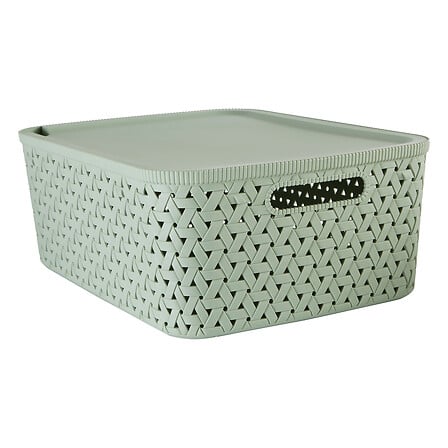 cestino 15l salvia Tressy, verde oliva