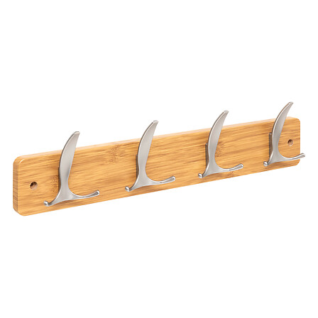 gancio appendiabiti in legno / metallo 4t naturale