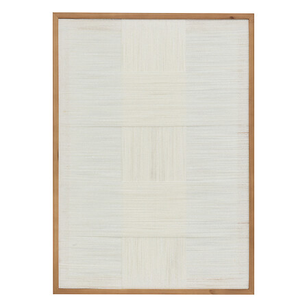 Decorazione murale intrecciata 50x70, bianco