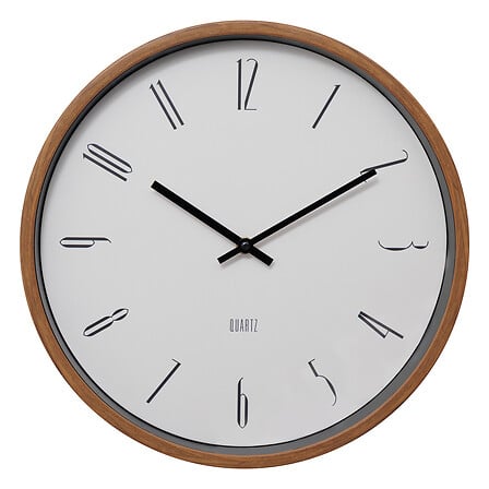 orologio in plastica bratislav d35, bianco