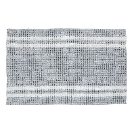 mini tappeto chn 80x50 grigio, grigio