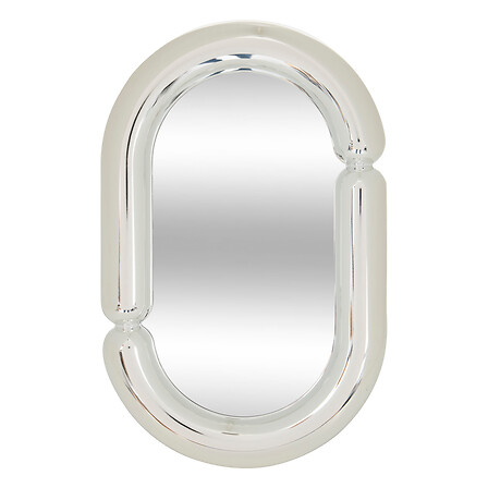 specchio da tavolo plast sky h30, argento