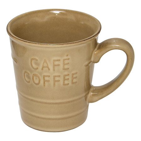 tazza da caffè beige, 20cl, beige