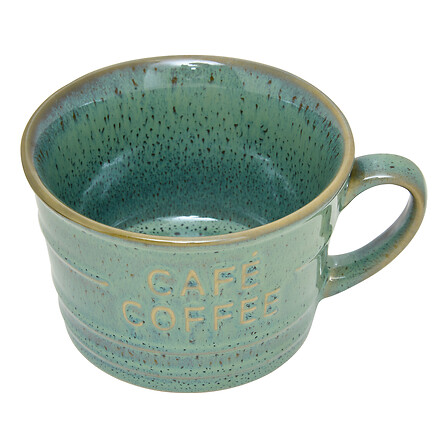caffè verde da pranzo 26cl, blu smeraldo