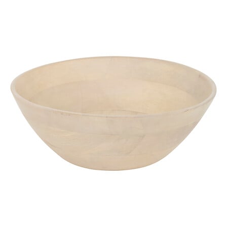 insalatiera in legno di mango d25, beige