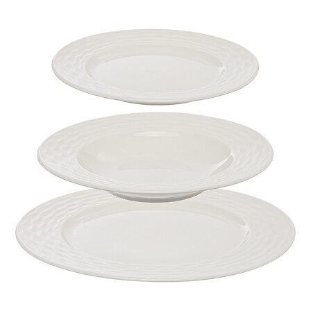 Servizio Paloma 12p, bianco