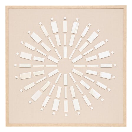 Tela 3D sole Houria 78x78, beige