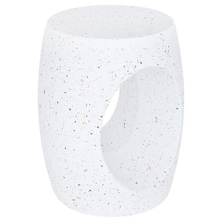 tavolino da caffè mgo narlon totem, bianco
