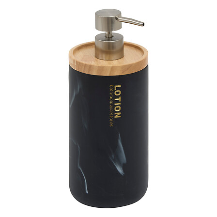 distributore di sapone 840ml nr lea disp, nero
