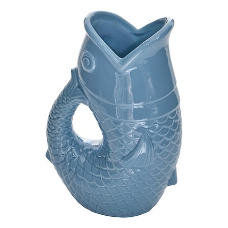 vaso pesce ceramica ocea h25,2- volte assortito, C