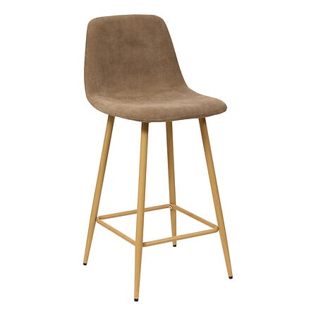 Sgabello da bar / chauffle Roka TP HA65, beige med