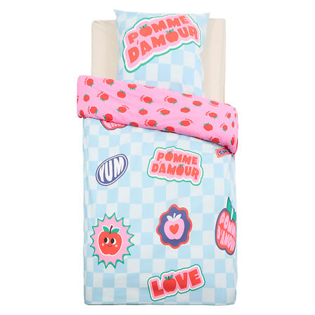 Set di biancheria da letto stampato Chachapop, 140
