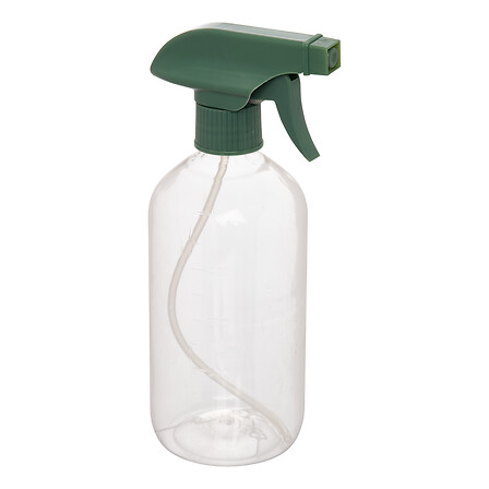Erogatore spray in plastica da 500 ml, trasparente