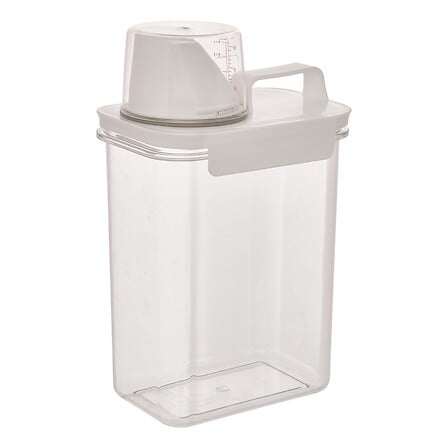 Bottiglia in PET da 1,7 litri + dispenser, finitur