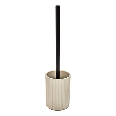 scopino per WC in polipropilene beige, beige