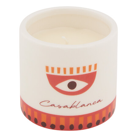 Candela votiva in ceramica Libe, 160 g, 6- volte a