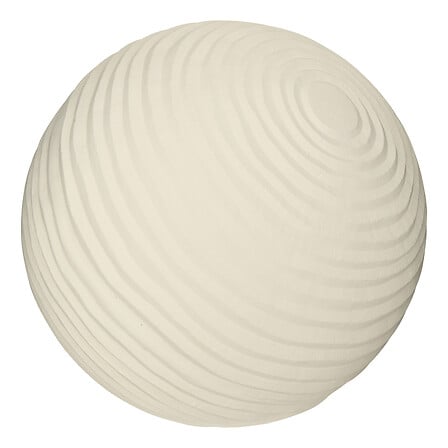 palla decorativa mgo bili l42 outdr, bianca