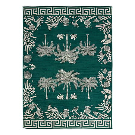 Tappeto da esterno Reso 160x230, verde scuro