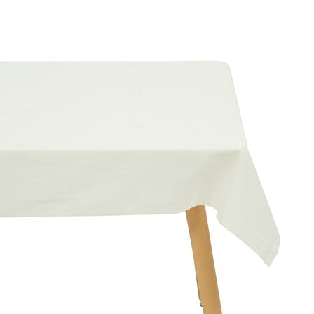 Tovaglia Joy Slub bianca 150x250, bianca