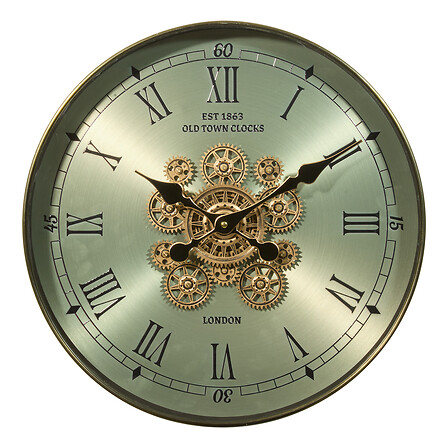 orologio in metallo meca michel d45, verde