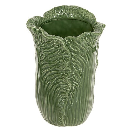 Vaso da insalata in ceramica con bordo, alto 20 cm