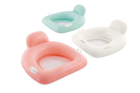 poltrona color pastello, 1,14 x 1,07 m, multicolor
