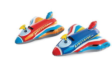 aereo + pistola 1,17x1,04m, multicolore